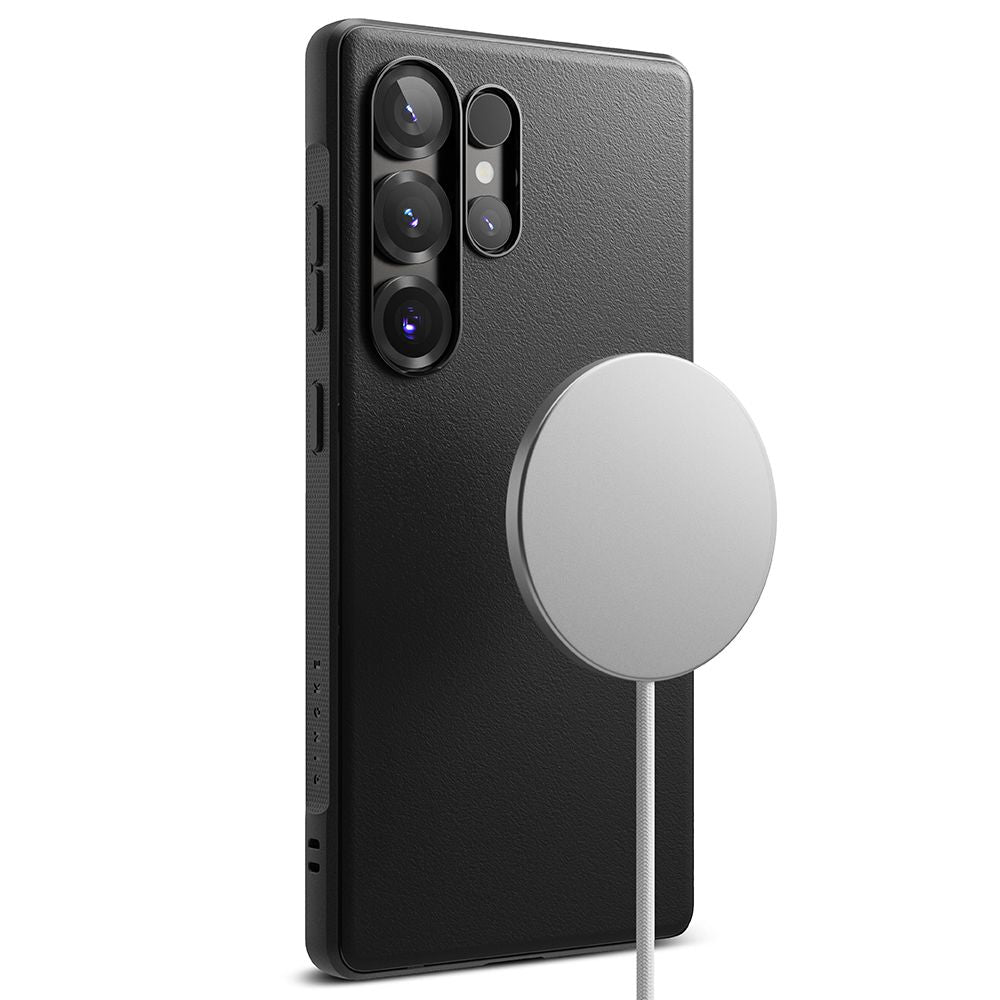 Ringke Samsung Galaxy S25 Ultra Onyx Magnetic Θήκη Σιλικόνης με MagSafe - Black