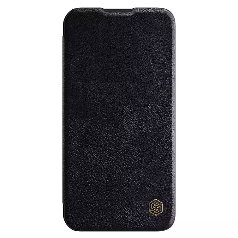Nillkin Samsung Galaxy A54 5G Qin Leather Pro Flip Book Case with Camera Protection Θήκη Βιβλίο με Κάλυμμα για την Κάμερα - Black