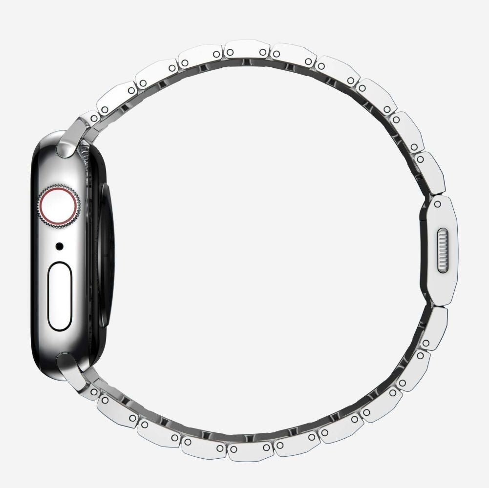 Tech - Protect Λουράκι Apple Watch 4/5/6/7/8/9/10/11 - SE (1/2/3) - ULTRA (1/2/3) - 44/45/46/49mm SteelBand από Ανοξείδωτο Ατσάλι - Silver
