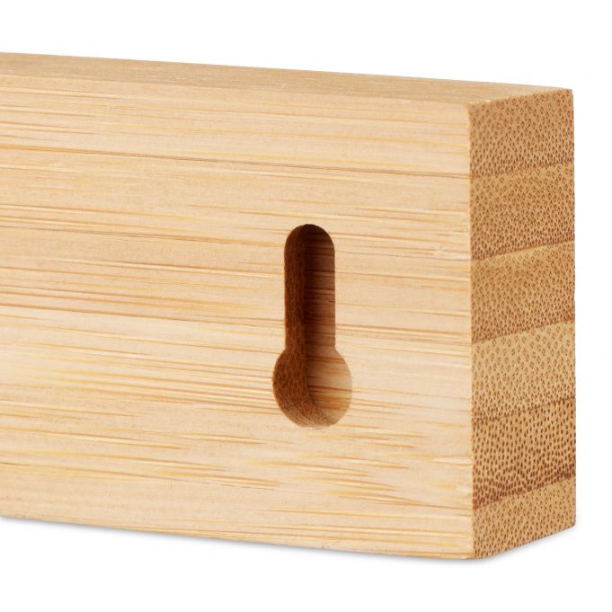 Relaxdays Μαγνητική Βάση Μαχαιριών από Μπαμπού - Natural - 4052025215590