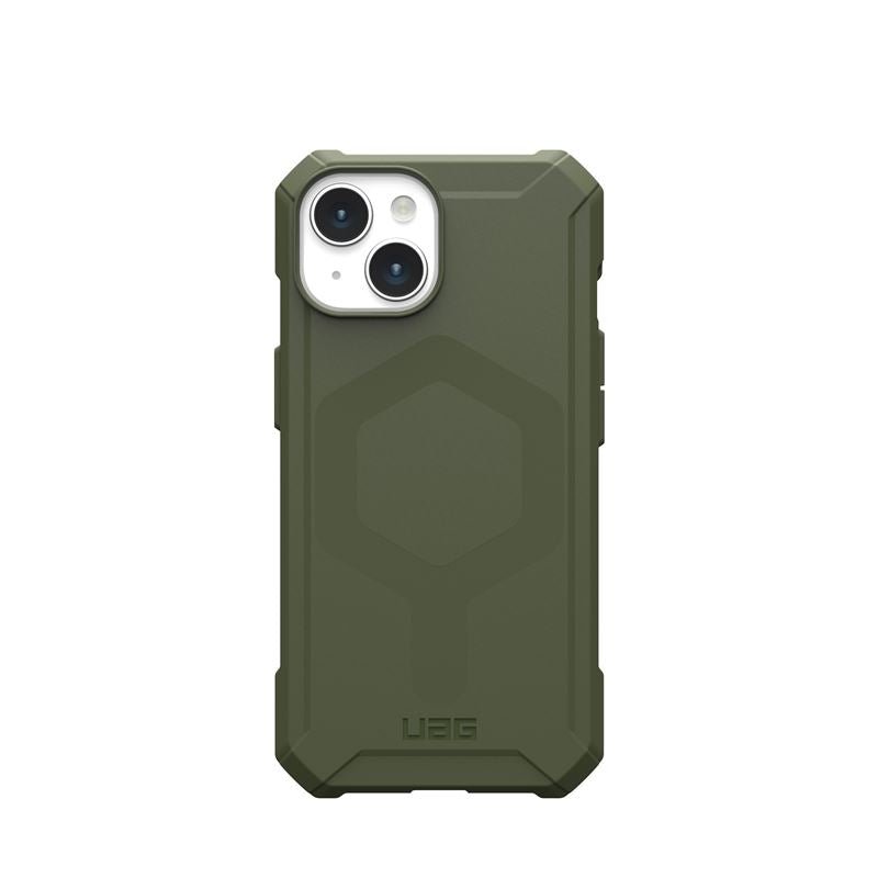 UAG iPhone 15 Essential Armor MagSafe Θήκη Σιλικόνης TPU με MagSafe - Olive Drab