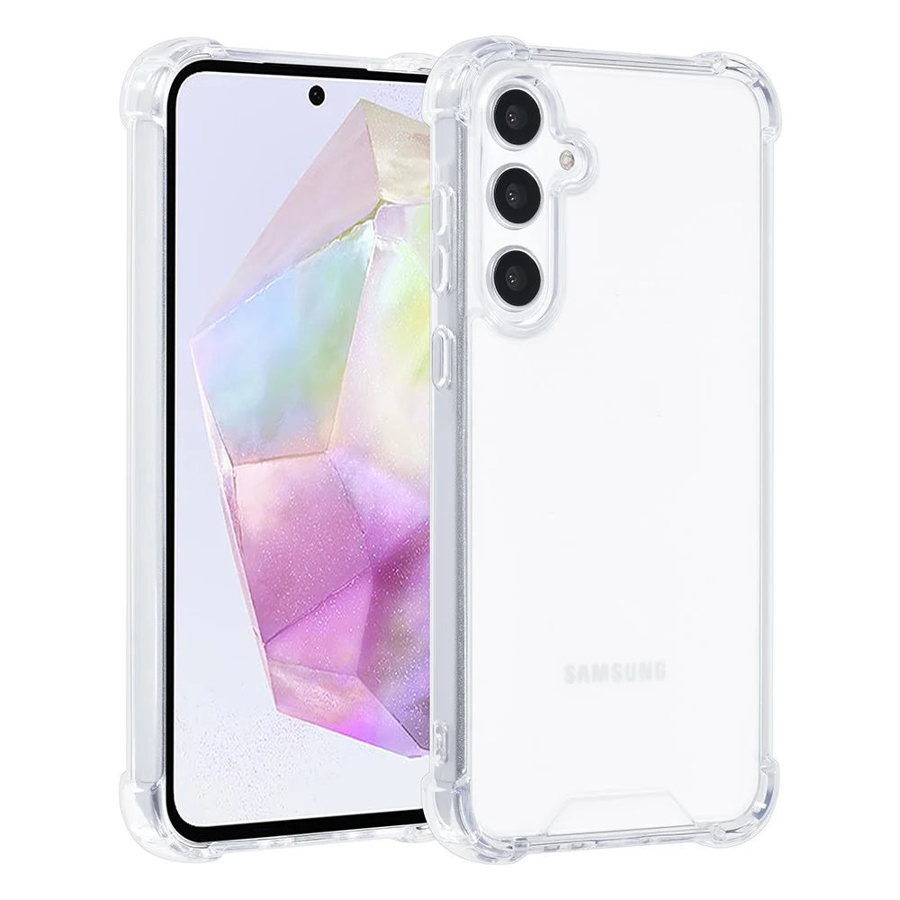 Tuniq Samsung Galaxy A35 5G Θήκη Σιλικόνης με Ενισχυμένες Γωνίες - Διάφανη
