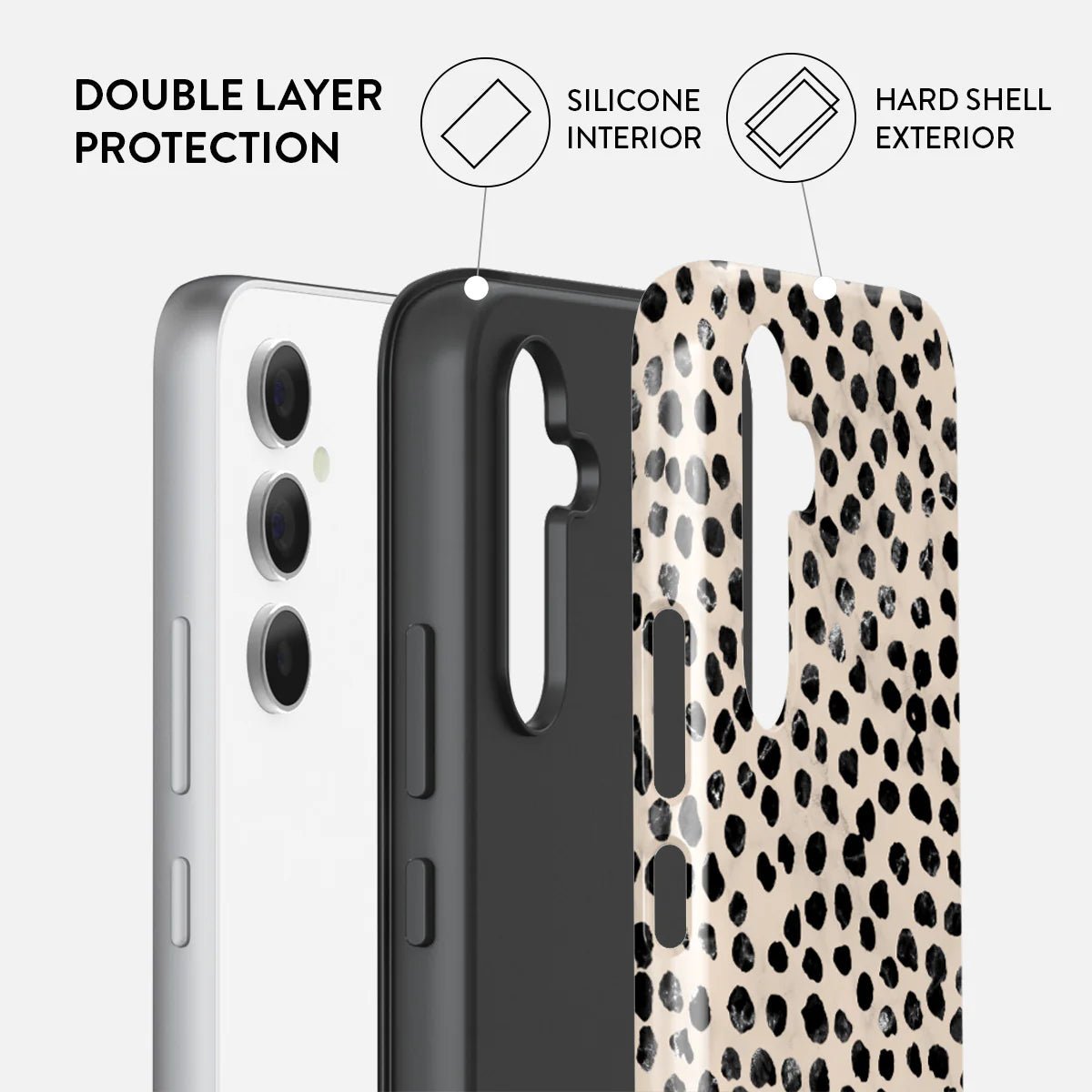 Burga Samsung Galaxy A55 5G Fashion Tough Σκληρή Θήκη - Almond Latte