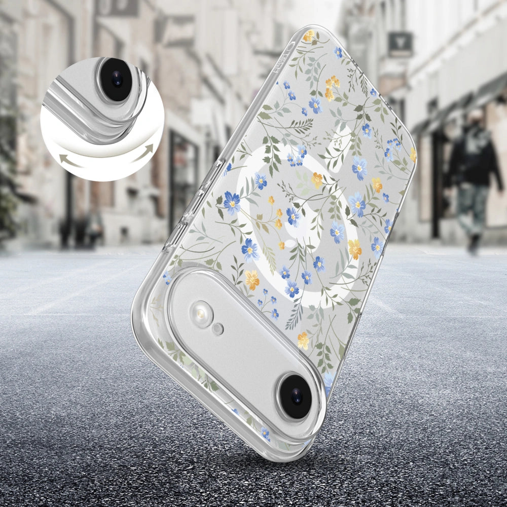 Tech-Protect iPhone Air Flexair Θήκη Σιλικόνης TPU με MagSafe - Spring Flowers