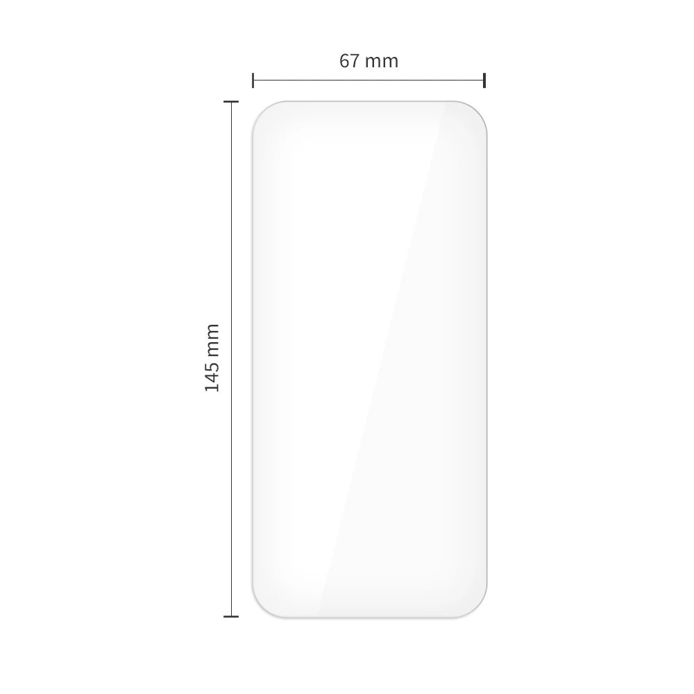 Tech - Protect iPhone 17 Easy Set+ - Σετ με 2 Αντιχαρακτικά Γυαλιά Οθόνης με οδηγό και 1 Αντιχαρακτικό Γυαλί για την Κάμερα - Διάφανα