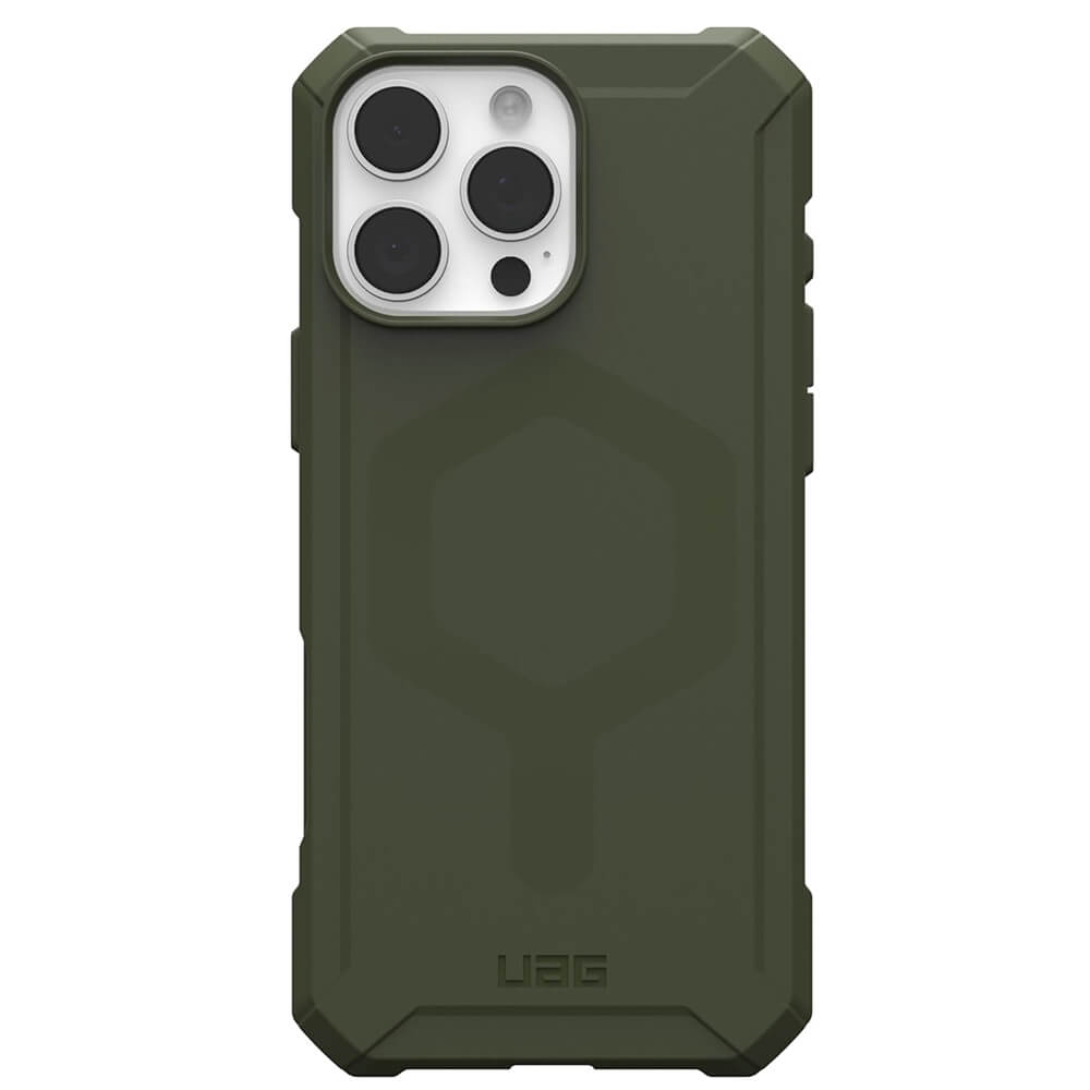 UAG iPhone 16 Pro Max Essential Armor MagSafe Θήκη Σιλικόνης TPU με MagSafe - Olive Drab
