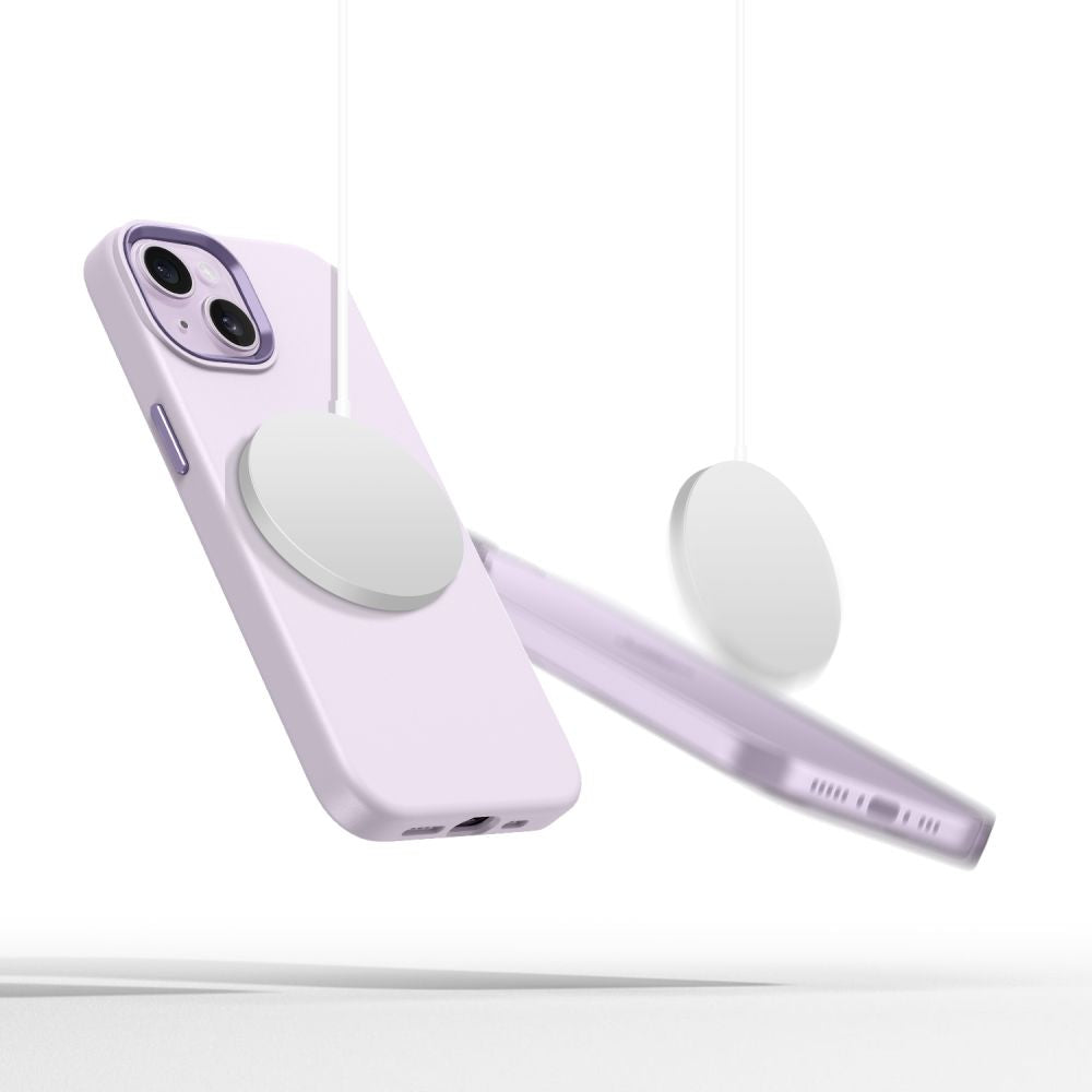 Tech-Protect iPhone 14 Silicone Pure Θήκη Σιλικόνης TPU με MagSafe - Mauve