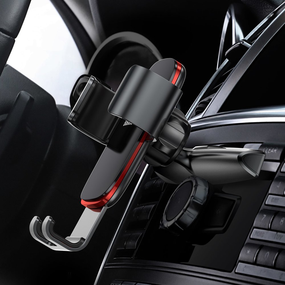 Baseus Metal Age Gravity Car Mount for CD Slot - Universal Βάση Αυτοκινήτου για την Υποδοχή του CD Player - Black - SUYL - J01