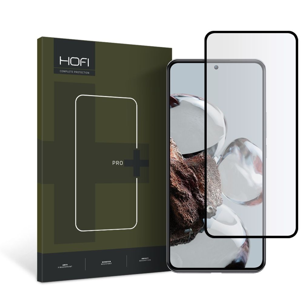 Hofi Xiaomi 12T / 12T Pro Glass Pro+ 0.3mm 2.5D 9H Full Screen Tempered Glass Αντιχαρακτικό Γυαλί Οθόνης - Black