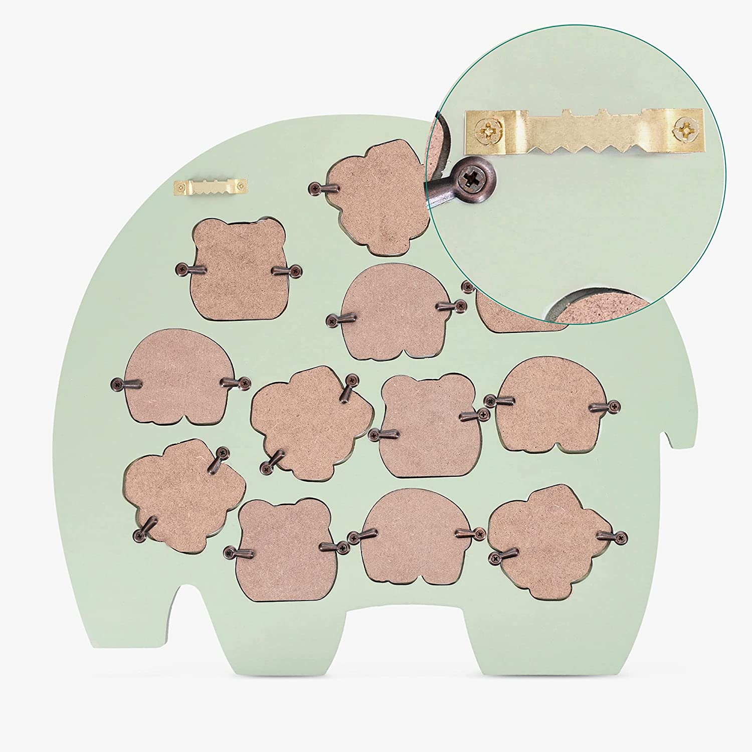 Navaris Πλαίσιο για Φωτογραφίες Μωρού για τους Πρώτους 12 Μήνες - Green - 51164.01