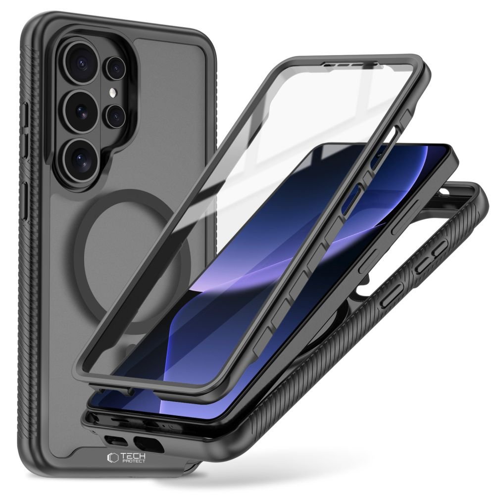 Tech - Protect Samsung Galaxy S26 Ultra - Θήκη 360 Full Body με MagSafe - Defense MagSafe - Matte Black