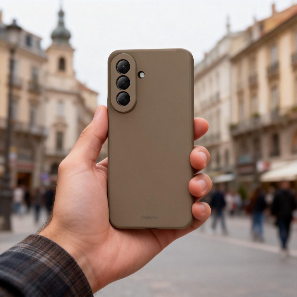 Tech - Protect Samsung Galaxy A57 5G - Θήκη Σιλικόνης - Icon - Brown