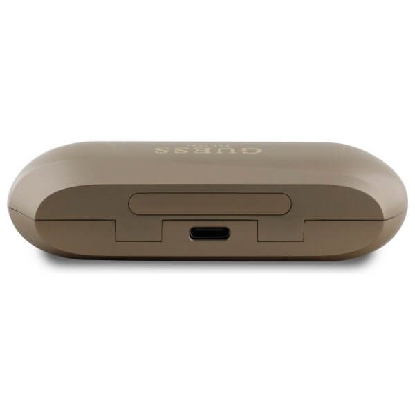 Guess Elongated Metalic Printed - Bluetooth 5.3 - Ασύρματα ακουστικά για Κλήσεις / Μουσική - Gold