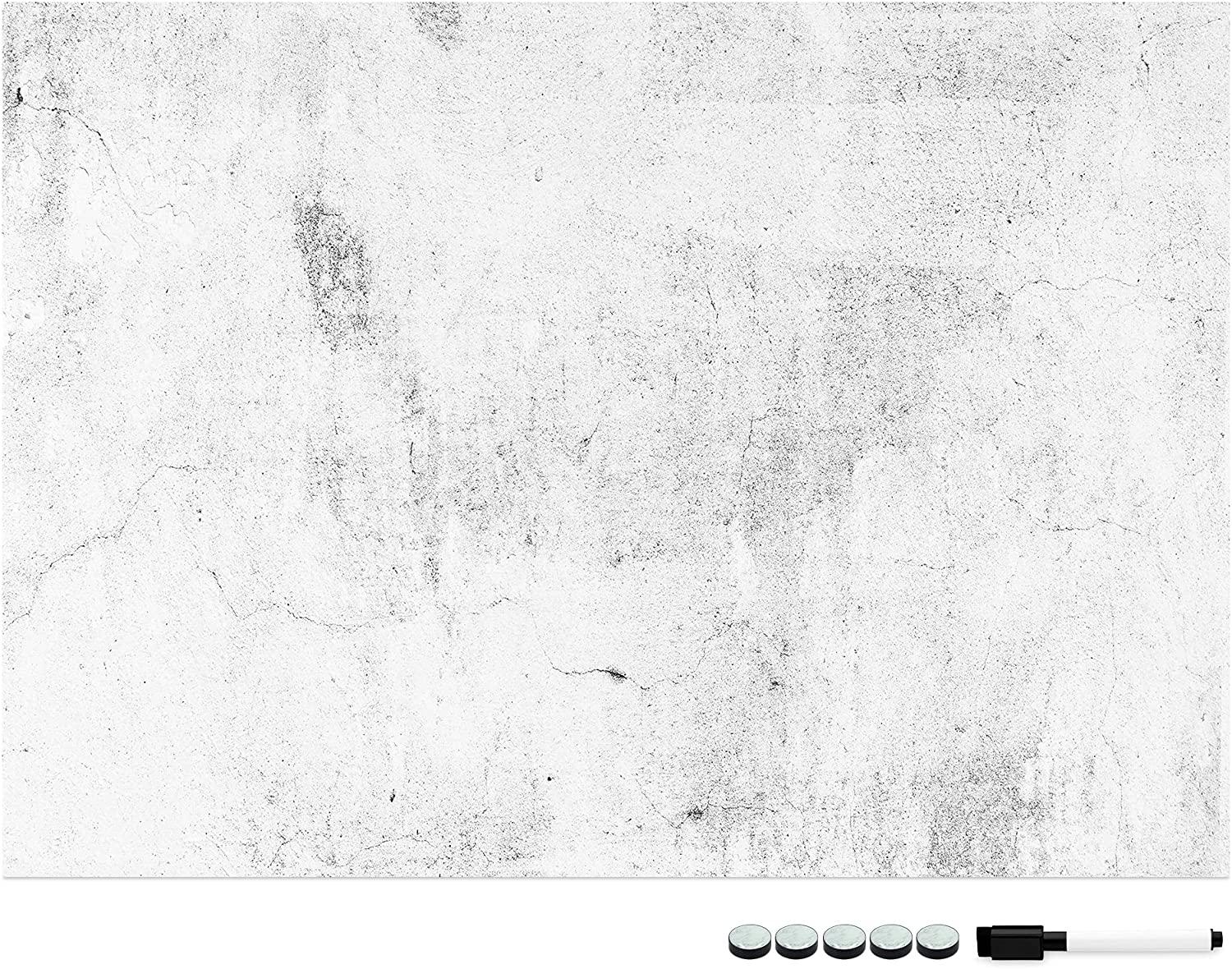 Navaris Μαγνητικός Πίνακας Ανακοινώσεων - 70 x 50 cm - Concrete - 49996.03