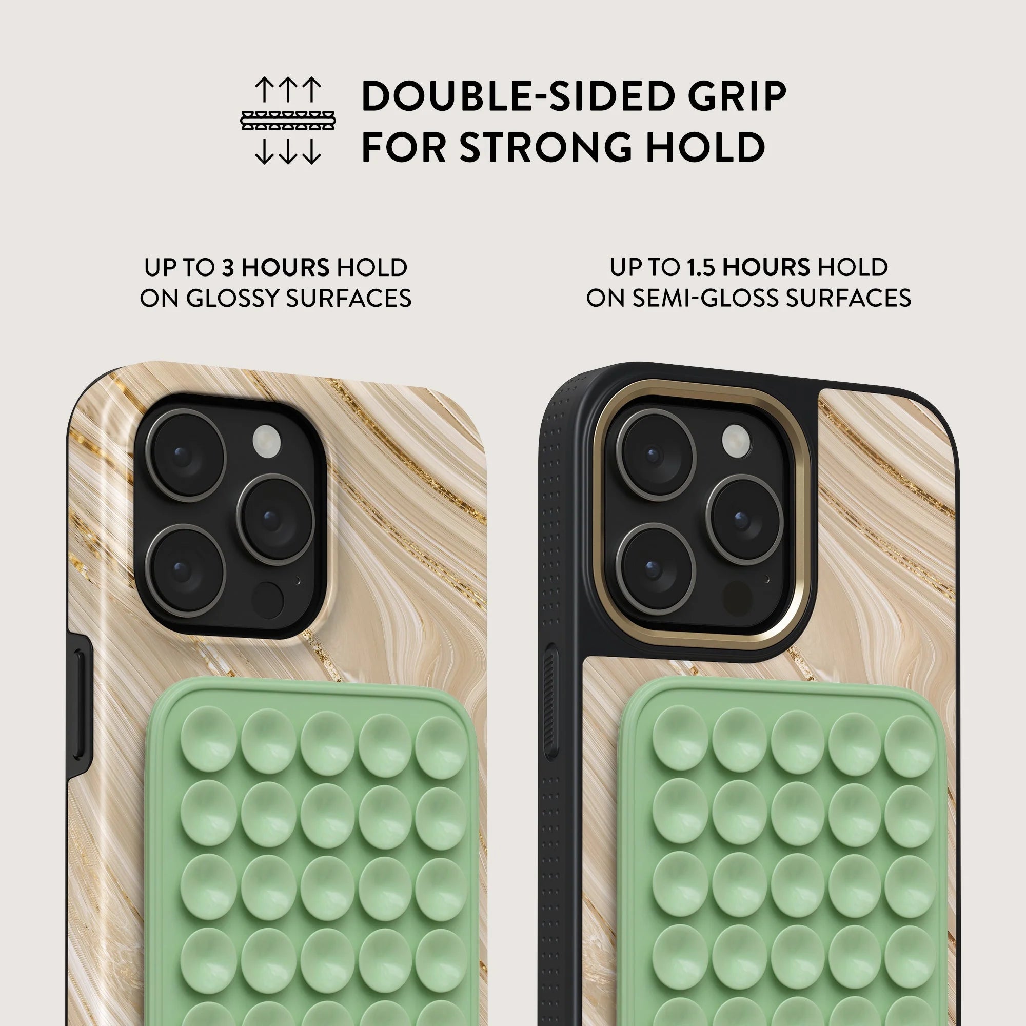 Burga StickPad Αξεσουάρ Στερέωσης Κινητού με Ενσωματωμένες Βεντούζες - Mint