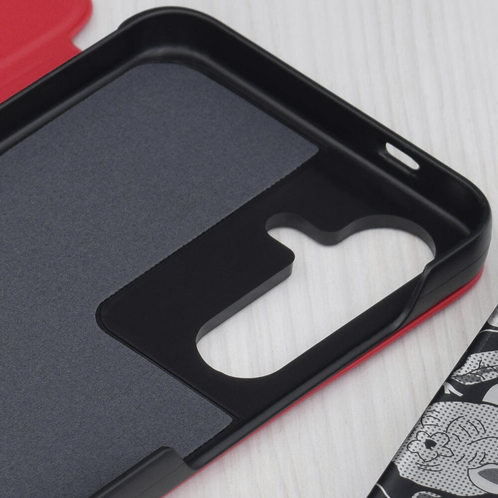 Techsuit Samsung Galaxy S25 - eFold Series - Θήκη Βιβλίο - Red