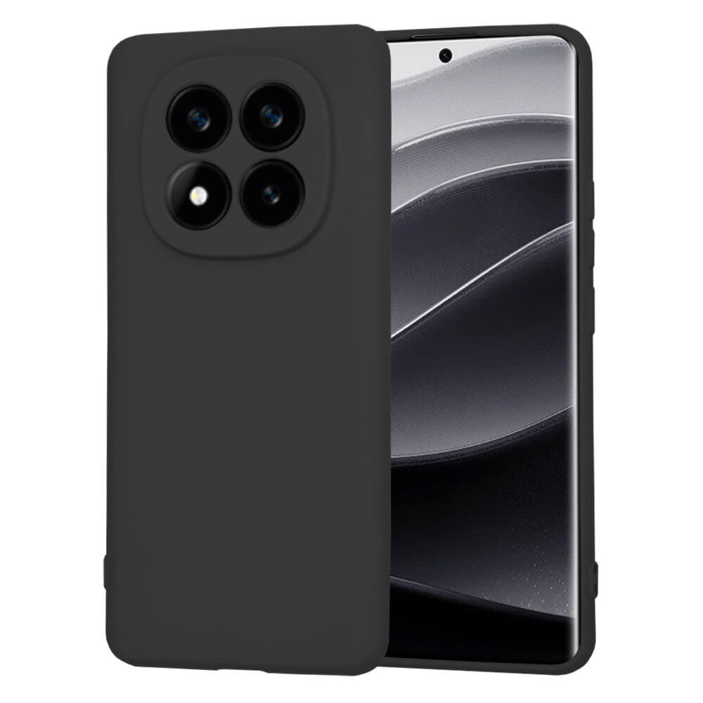 Techsuit Xiaomi Redmi Note 14 Pro+ 5G SoftFlex Θήκη Σιλικόνης - Black