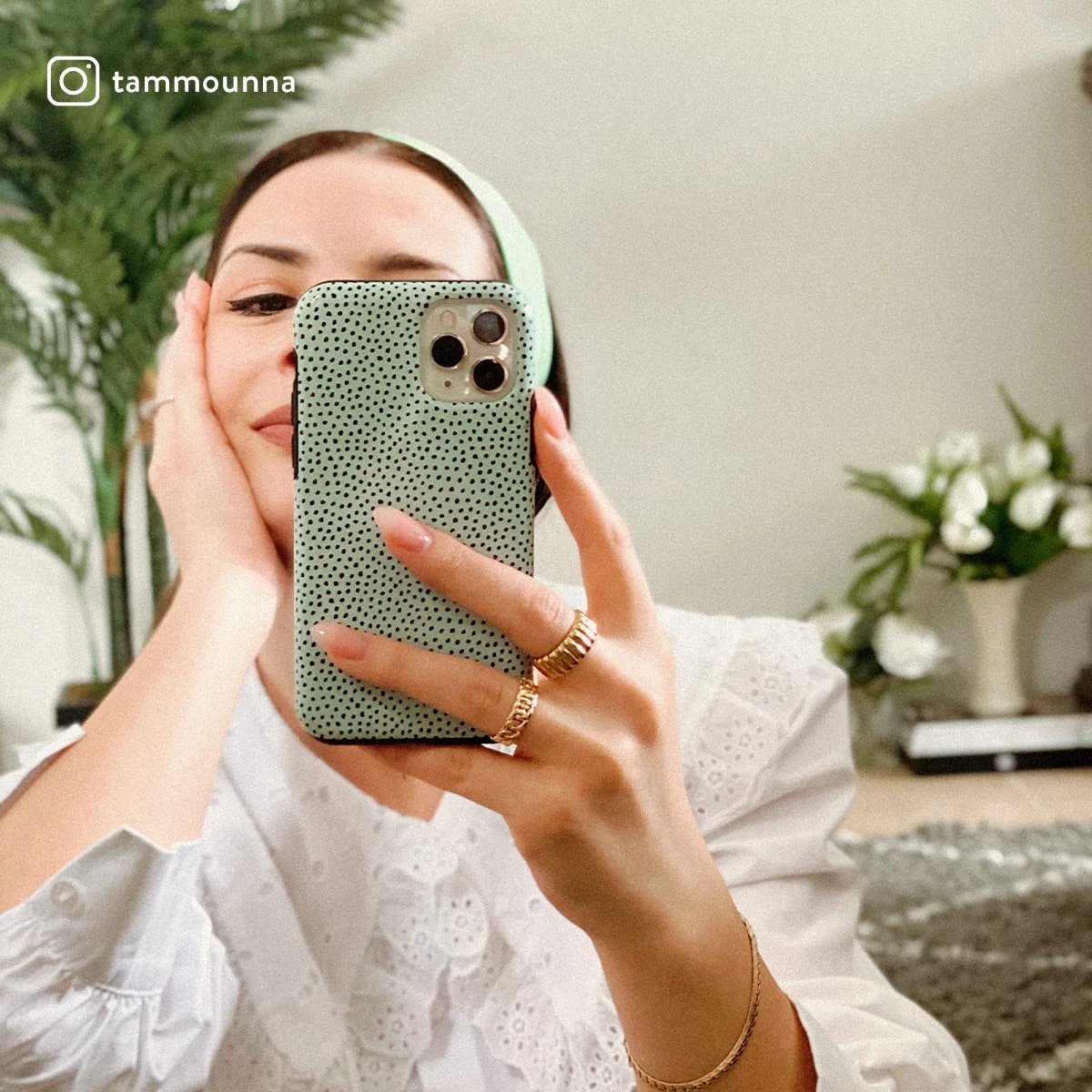 Burga iPhone 14 Plus Fashion Tough Σκληρή Θήκη - Mint Gelato