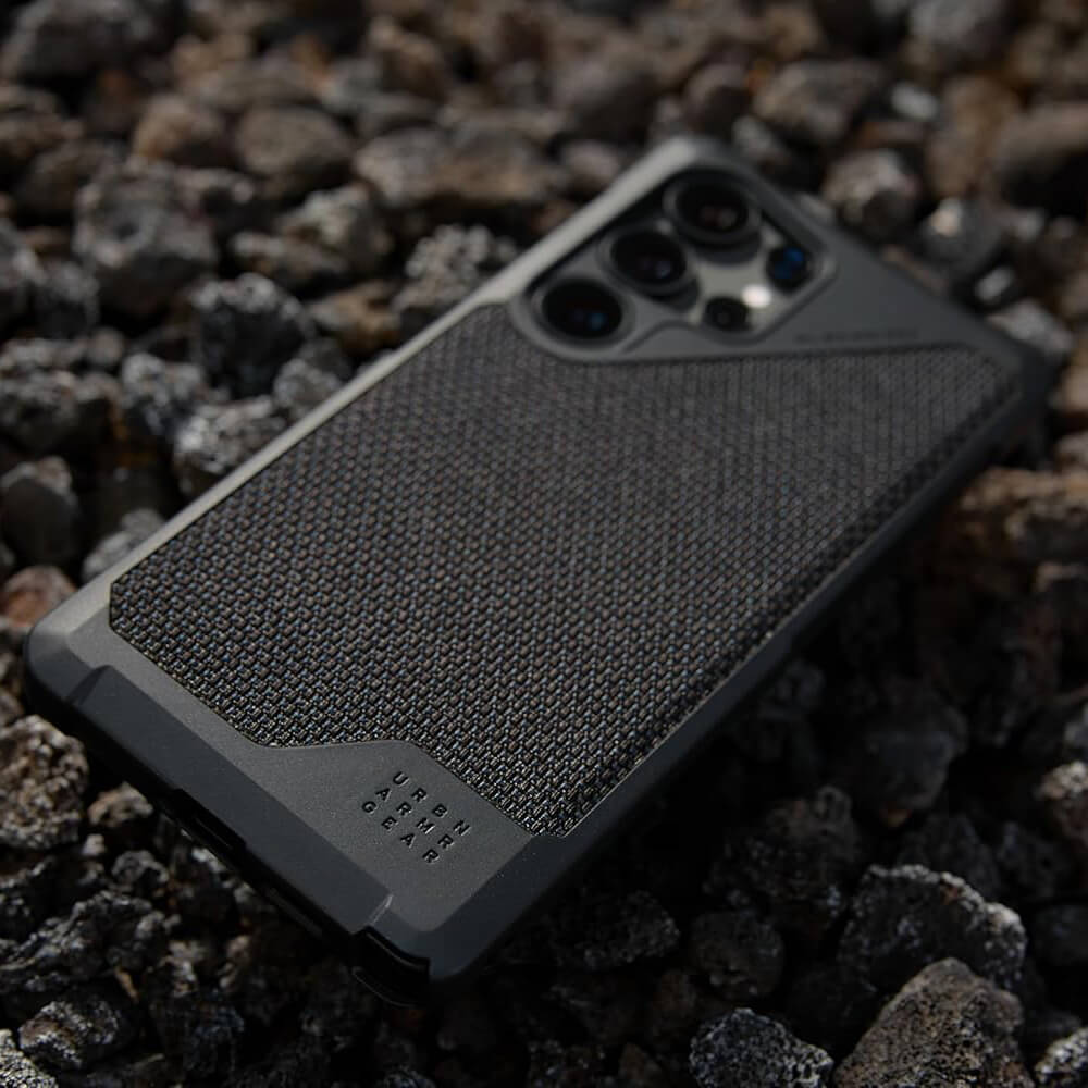 UAG Samsung Galaxy S25 Metropolis LT Series Σκληρή Θήκη με MagSafe - Kevlar Black