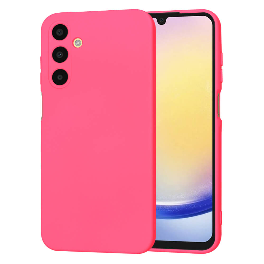 Techsuit Samsung Galaxy A25 5G SoftFlex Θήκη Σιλικόνης - Hot Pink