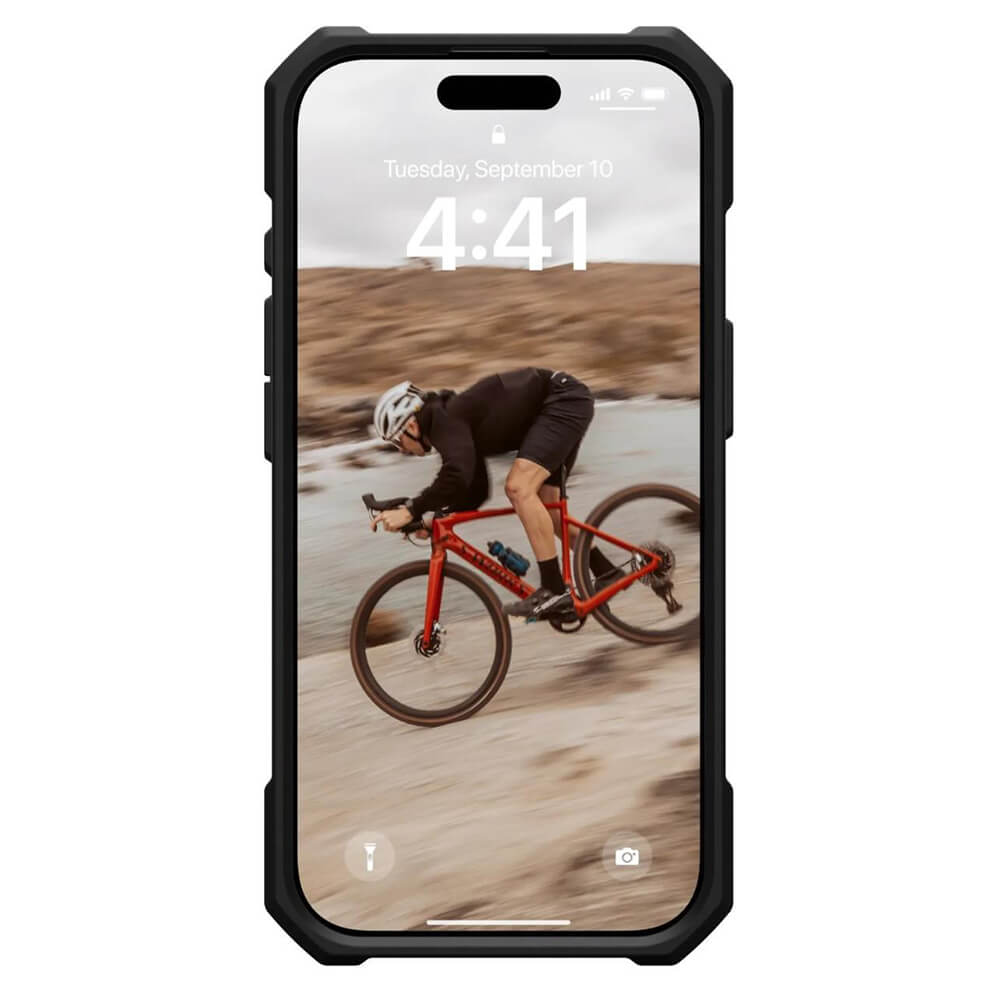 UAG iPhone 16 Pro Max Essential Armor MagSafe Θήκη Σιλικόνης TPU με MagSafe - Black