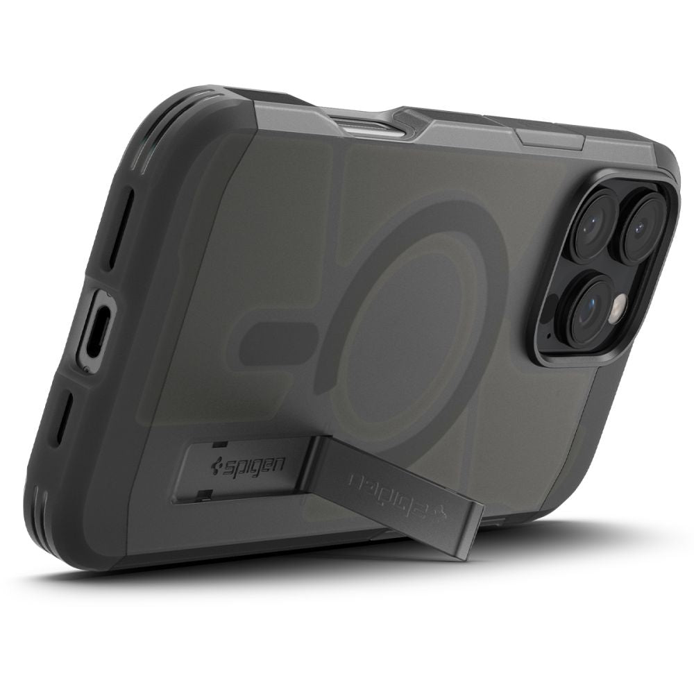 Spigen iPhone 16 Pro Max Tough Armor Mag Σκληρή Θήκη με MagSafe - Frost Black
