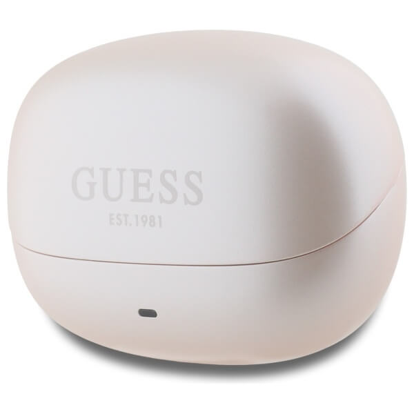 Guess TWS Capsule Printed Logo - Bluetooth 5.3 - Ασύρματα ακουστικά για Κλήσεις / Μουσική - Pink