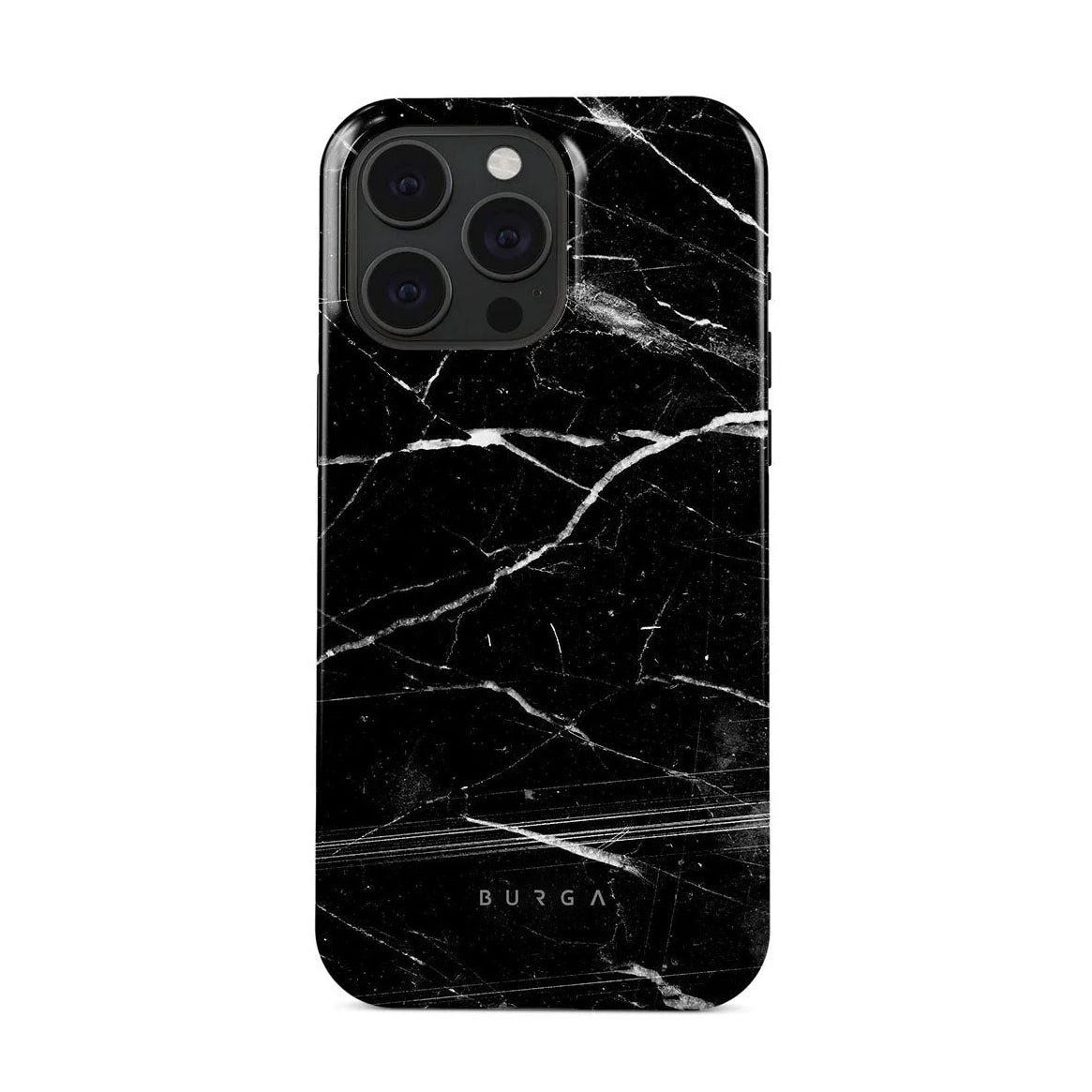 Burga iPhone 15 Pro Fashion Tough MagSafe Σκληρή Θήκη με MagSafe - Noir Origin