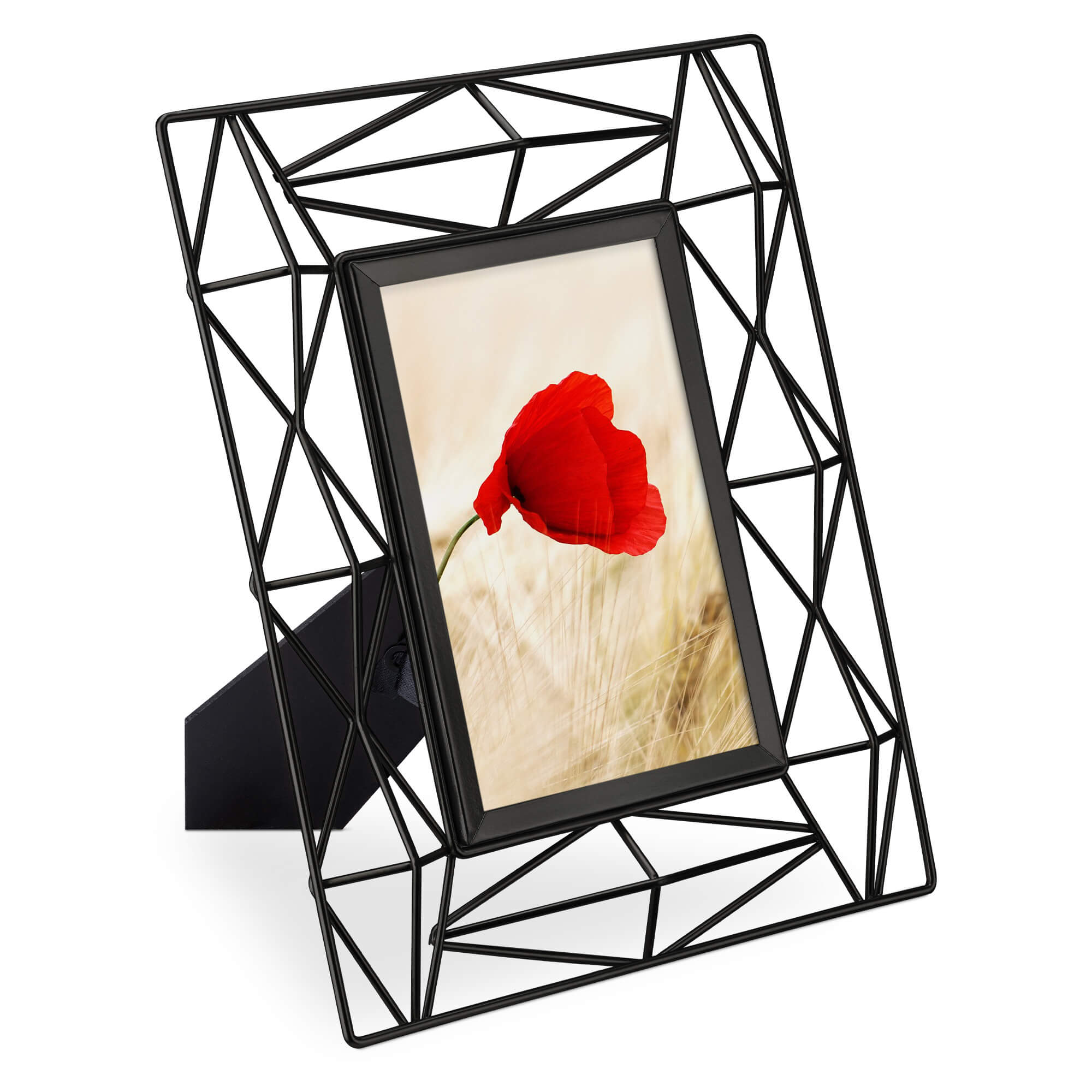 Navaris Μεταλλική Κορνίζα για Φωτογραφίες 10 x 15 cm - Black - 54642.2.01
