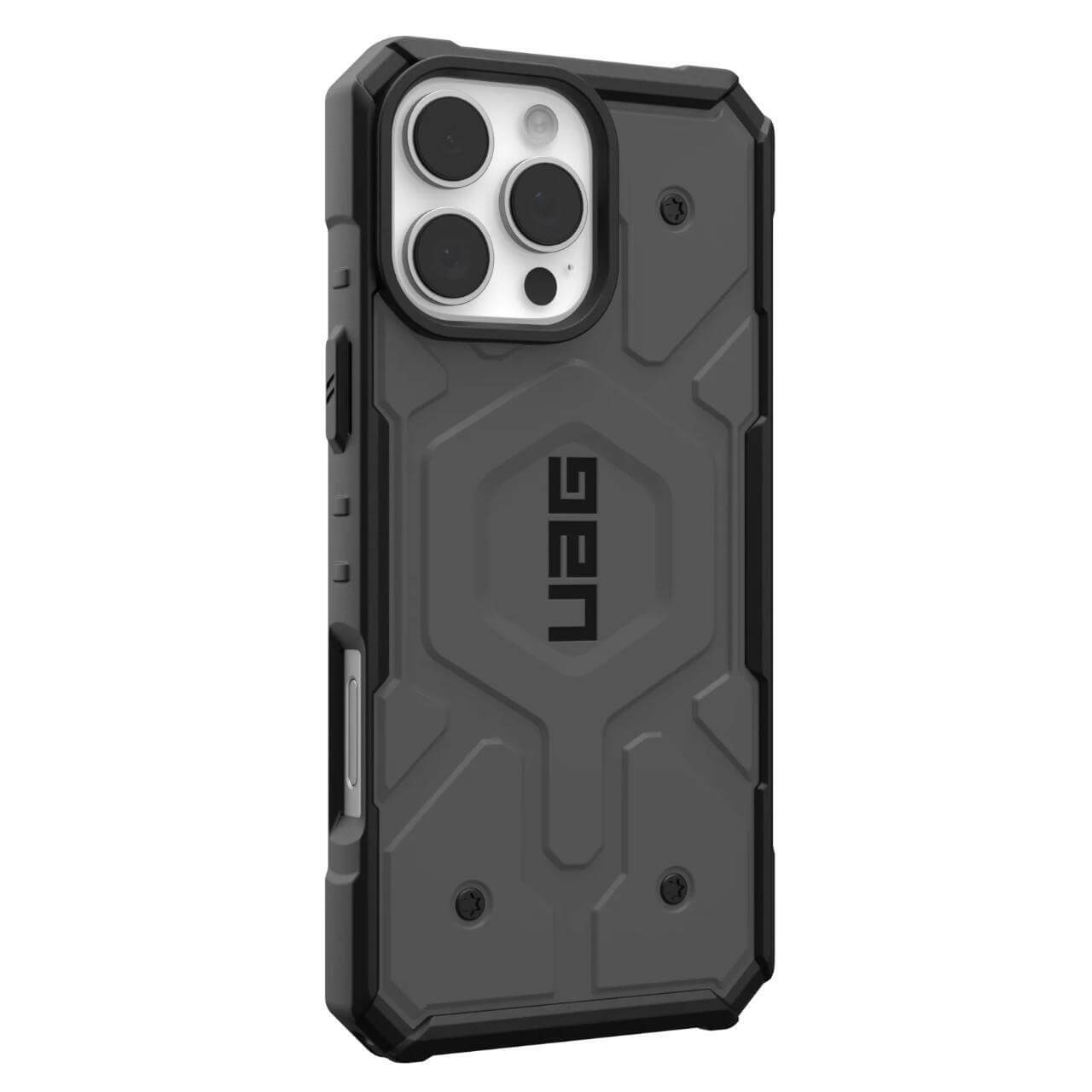 UAG iPhone 16 Pro Pathfinder MagSafe Series Σκληρή Θήκη με MagSafe - Silver