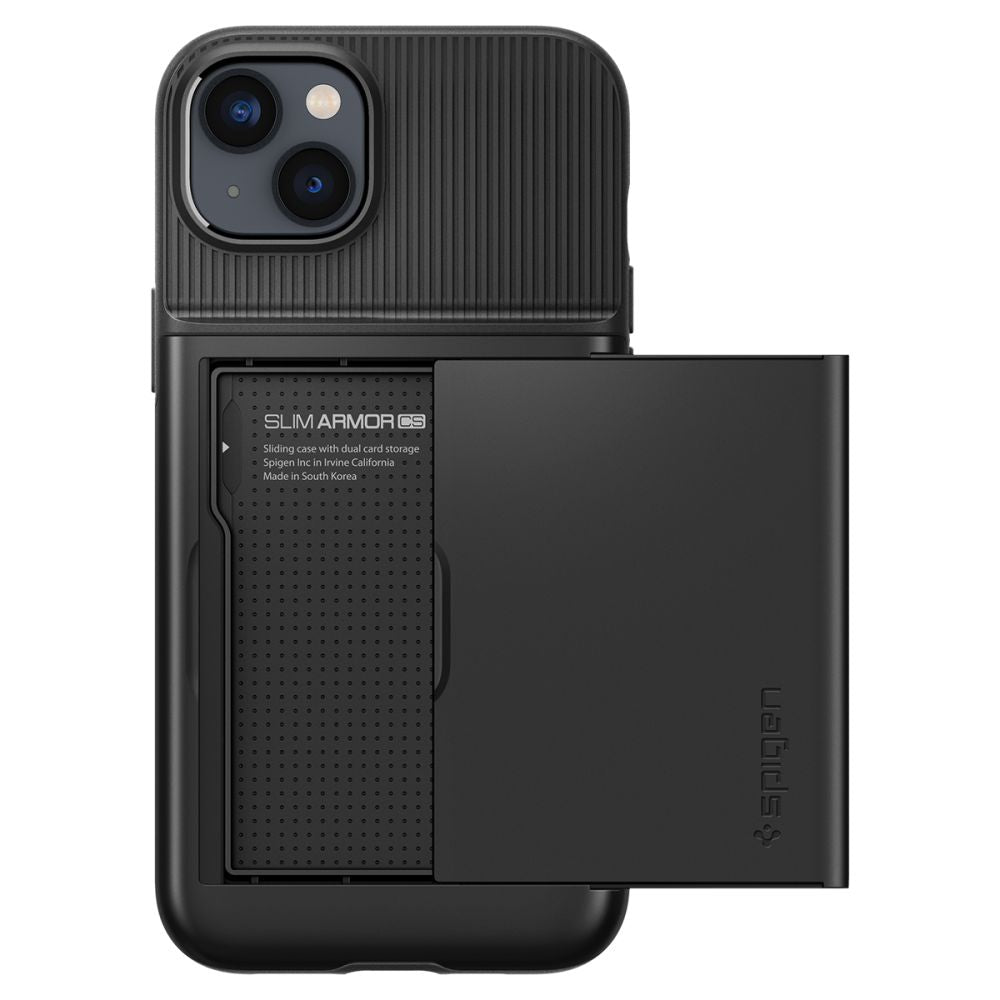 Spigen iPhone 14 Plus / iPhone 15 Plus Slim Armor CS Σκληρή Θήκη - Black