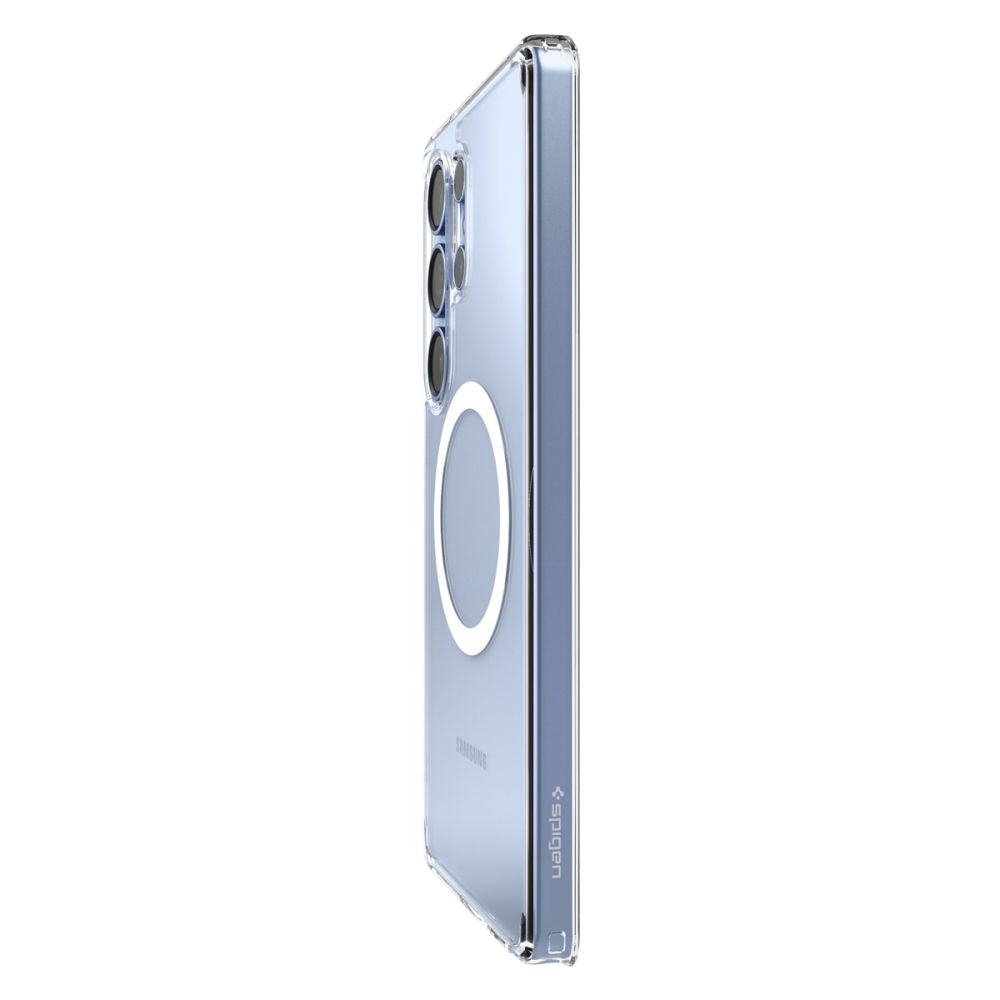 Spigen Samsung Galaxy S25 Ultra - Ultra Hybrid Mag - Σκληρή Θήκη με Πλαίσιο Σιλικόνης Και MagSafe - Clear / White