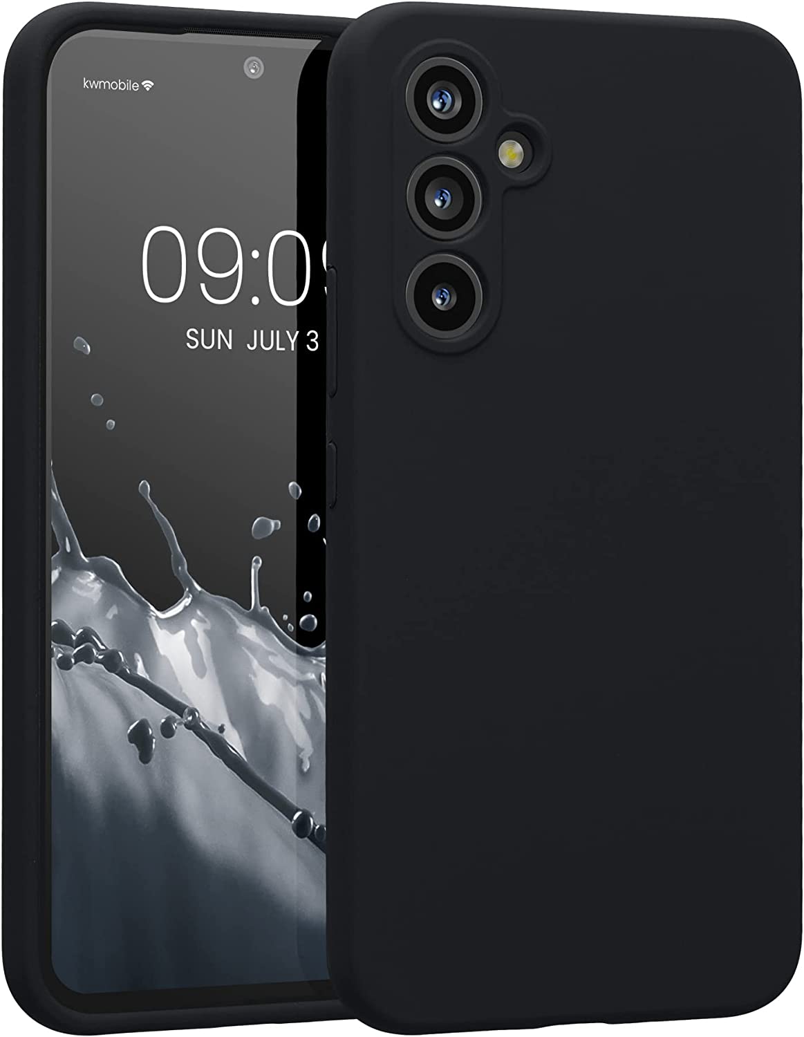 KW Samsung Galaxy A54 5G Θήκη Σιλικόνης Rubberized TPU - Blueberry - 60795.186