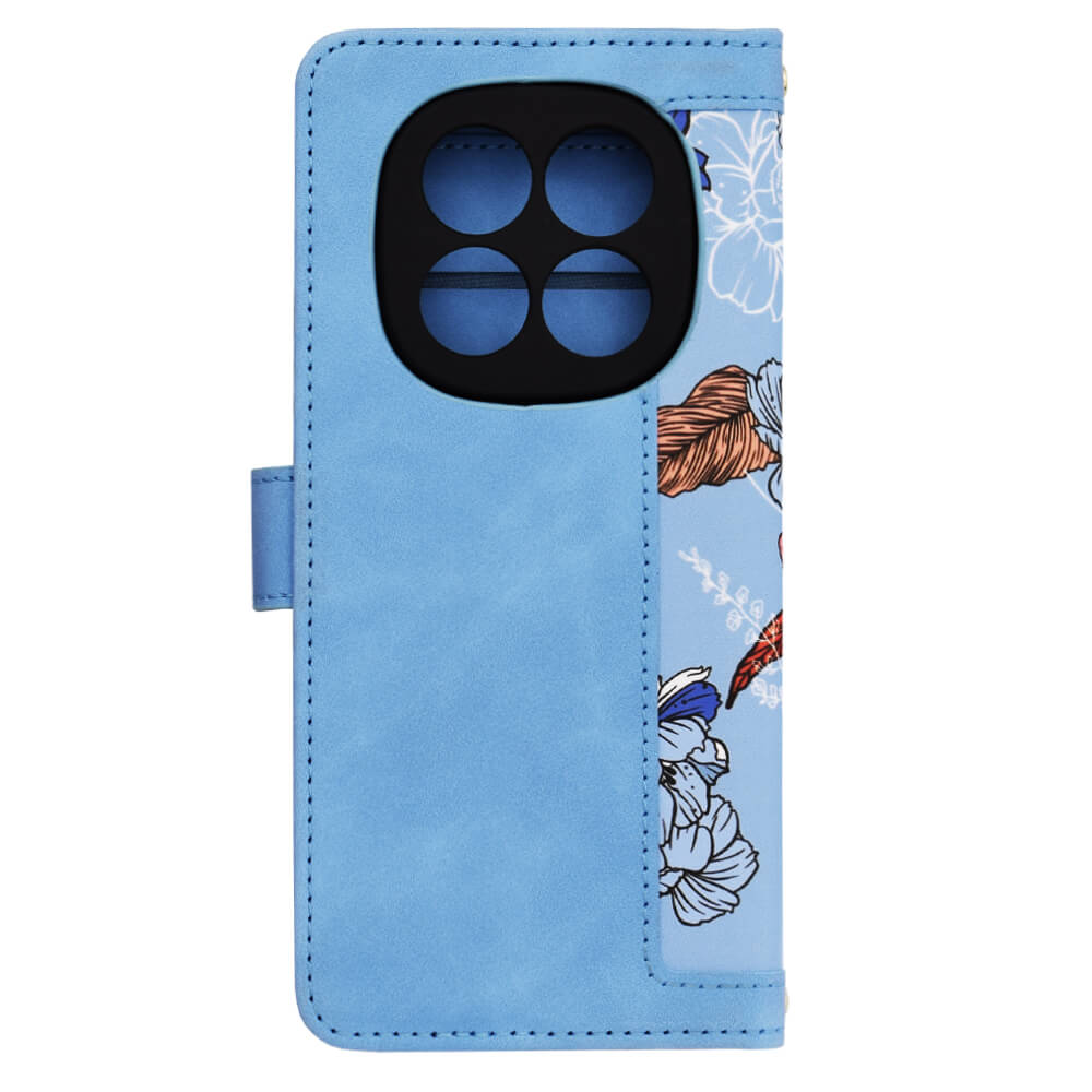 Techsuit Xiaomi Redmi Note 14 Pro+ 5G - FlipCraft - Θήκη Πορτοφόλι από Δερματίνη - Vibrant Blue