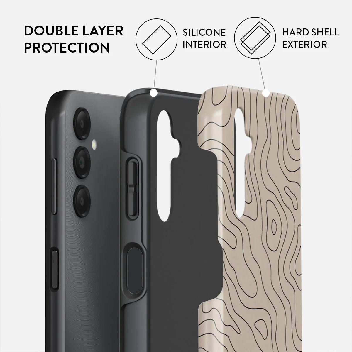 Burga Samsung Galaxy A25 5G Fashion Tough Σκληρή Θήκη - Wild Terrain
