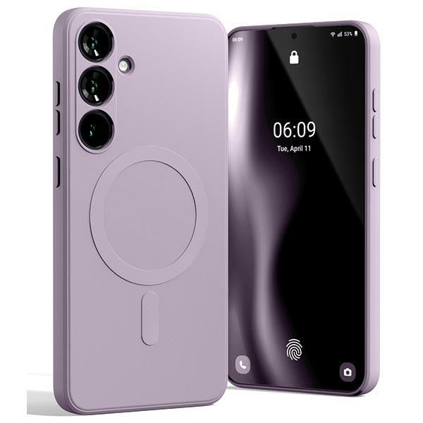 Mercury Samsung Galaxy S24 Semi-Silicone Magsafe Θήκη Σιλικόνης TPU - Lilac Purple
