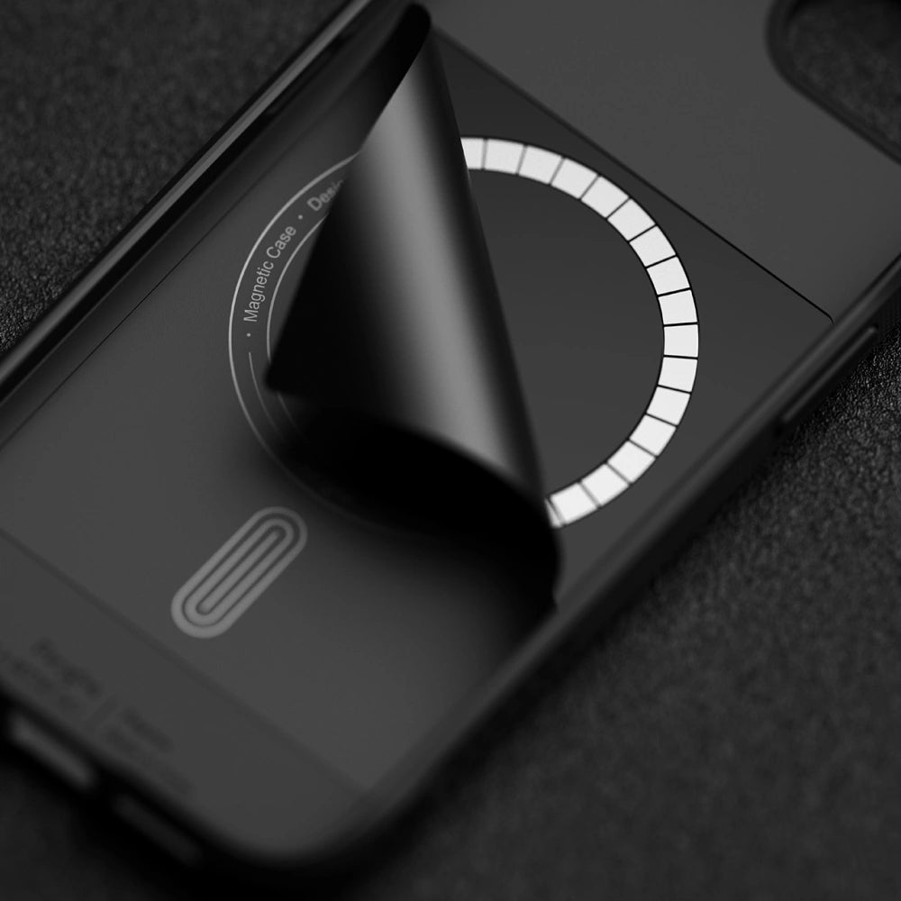 Ringke iPhone 16e Onyx MagSafe Θήκη Σιλικόνης με MagSafe - Black