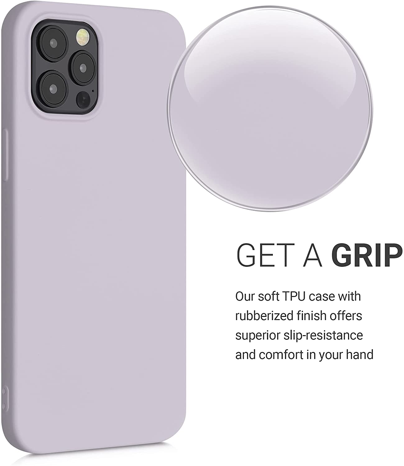 KW iPhone 12 Pro Max Θήκη Σιλικόνης Rubberized TPU - Dream of Cotton - 52714.192