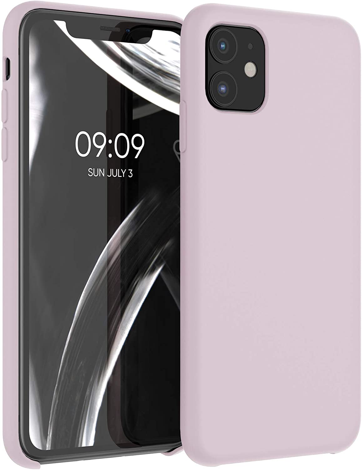 KW iPhone 11 Θήκη Σιλικόνης Rubber TPU - Dusty Pink - 49724.10