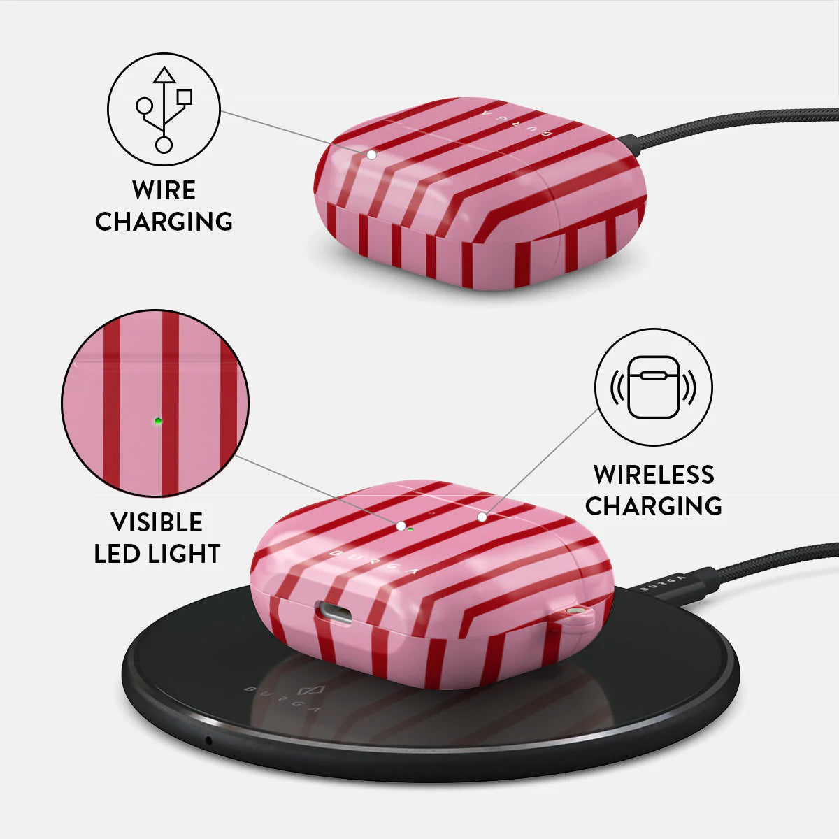 Burga AirPods 3 Σκληρή Θήκη - Favorite Bikini