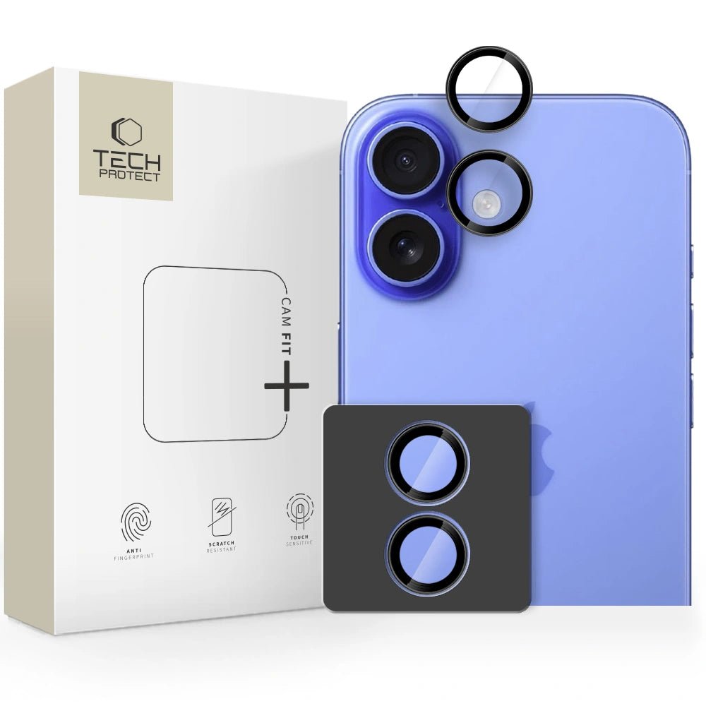 Tech - Protect iPhone 17 Camring Fit+ Αντιχαρακτικό Γυαλί για την Κάμερα - Black