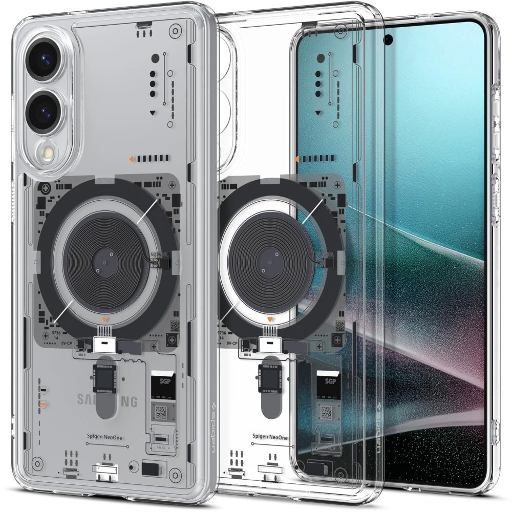 Spigen Samsung Galaxy S25 Edge - Ultra Hybrid Mag - Σκληρή Θήκη με Πλαίσιο Σιλικόνης Και MagSafe - Neo One