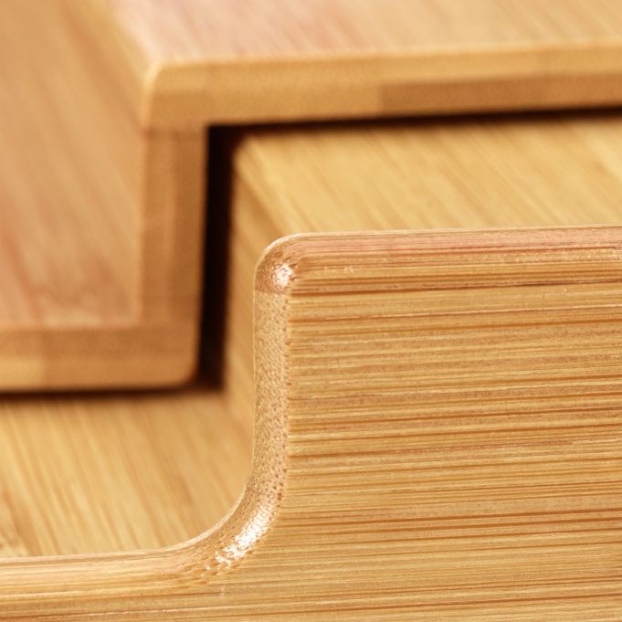 Relaxdays Επεκτεινόμενη Βάση Μπαχαρικών από Μπαμπού - Natural - 4052025215729