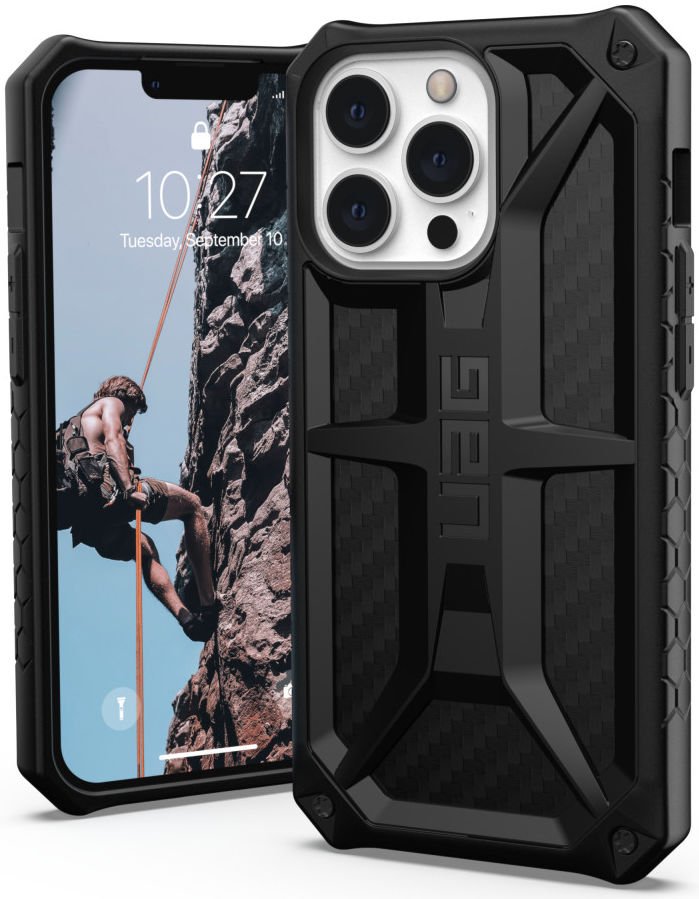 UAG iPhone 13 Pro Monarch Series Σκληρή Θήκη - Carbon Fiber