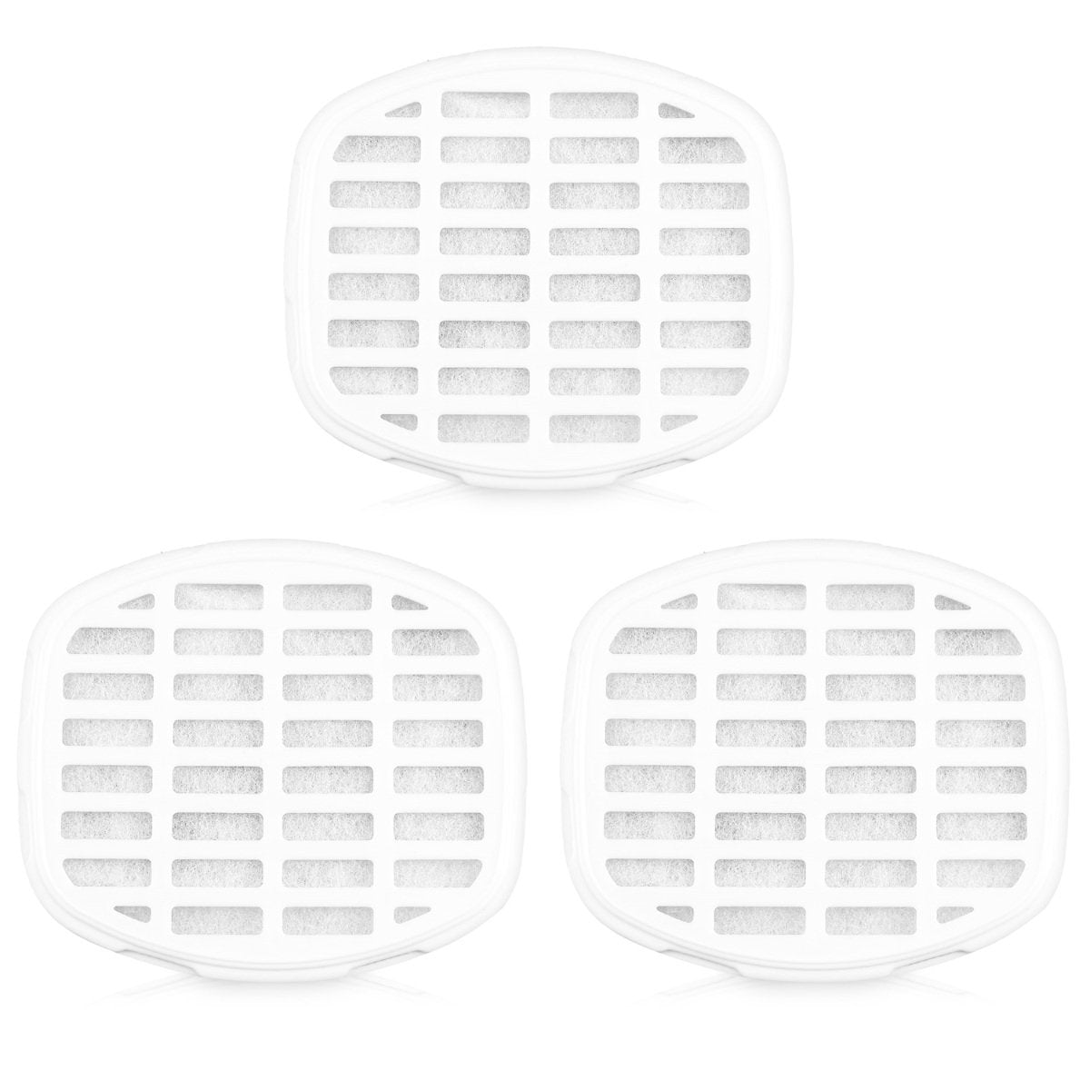 Navaris Ανταλλακτικά Φίλτρα Νερού Ενεργού Άνθρακα για σιντριβάνι κατοικίδιων Συσκευασία των 3 - 43635