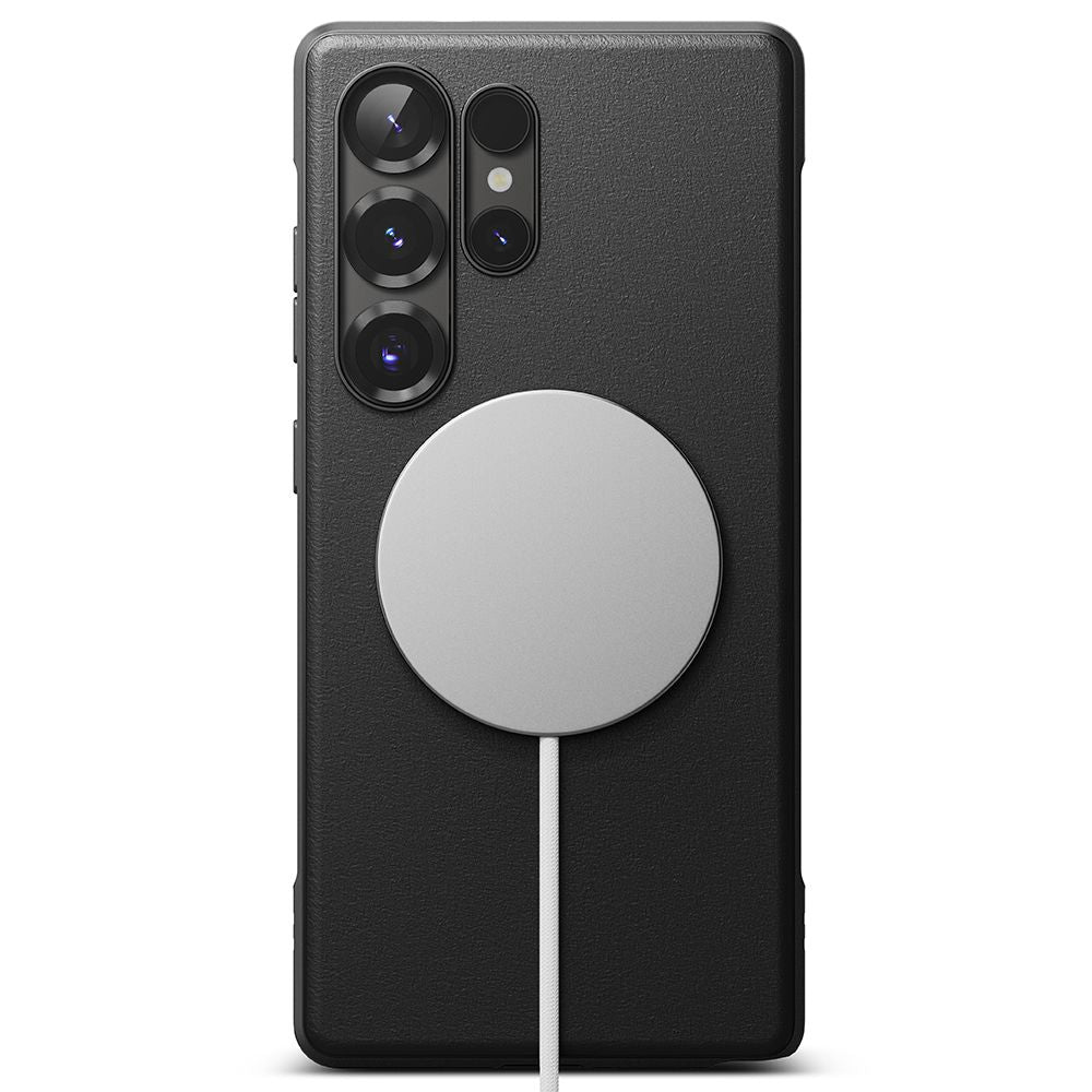 Ringke Samsung Galaxy S25 Ultra Onyx Magnetic Θήκη Σιλικόνης με MagSafe - Black
