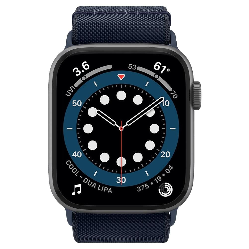 Spigen Λουράκι Apple Watch 2 / 3 / 4 / 5 / 6 / 7 / 8 / 9 / SE / SE 2 / ULTRA / ULTRA 2 - 42 / 44 / 45 / 49 mm Fit Lite - Navy
