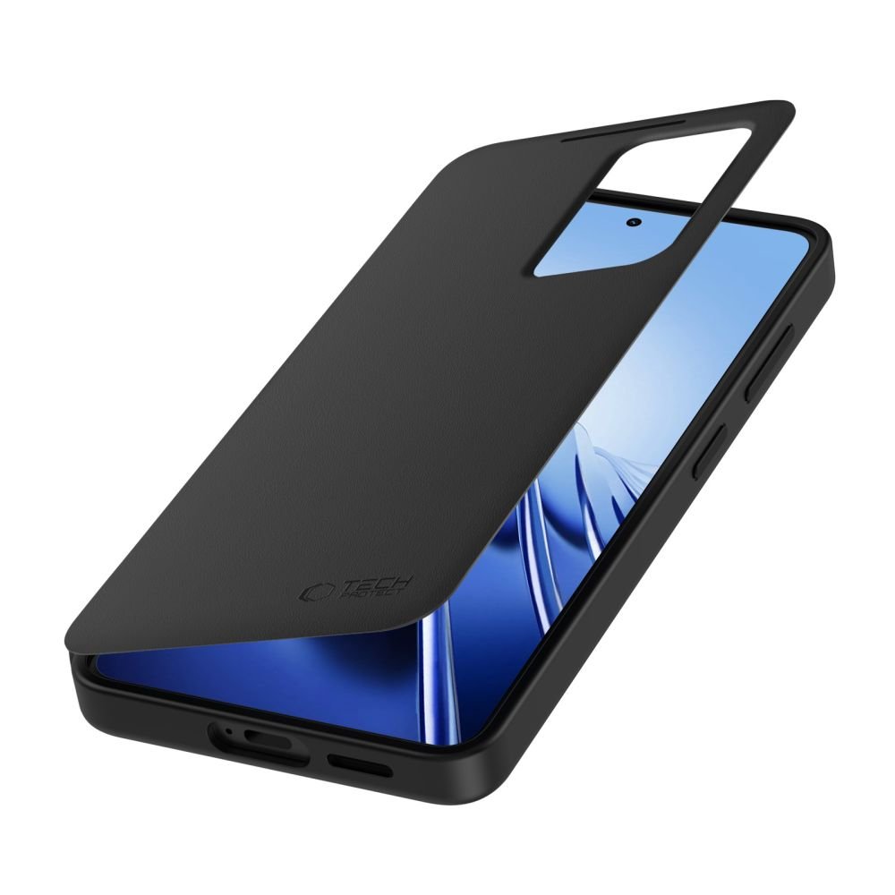 Tech - Protect Samsung Galaxy S26 - Θήκη Βιβλίο με Θέση για 1 Κάρτα - Smart Wallet - Matte Black