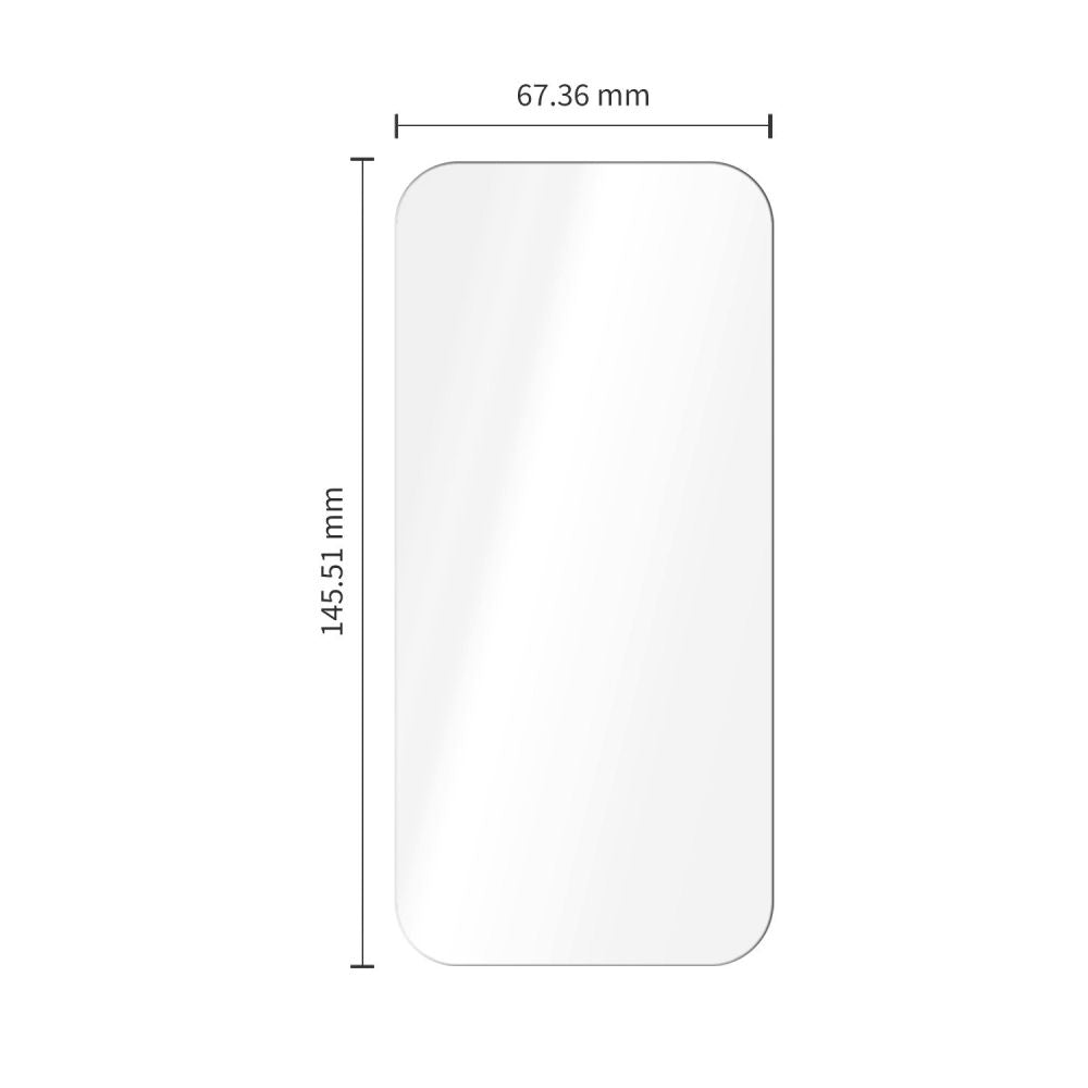 Tech-Protect iPhone 18 Pro Easy Set+ - Σετ με 2 Αντιχαρακτικά Γυαλιά Οθόνης με οδηγό και 1 Αντιχαρακτικό Γυαλί για την Κάμερα - Διάφανα