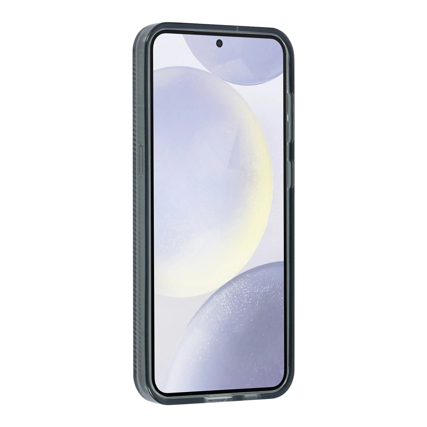 Tuniq Samsung Galaxy S24 Plus - Σκληρή Θήκη με Πλαίσιο Σιλικόνης - Ημιδιάφανο Μαύρο / Διάφανο